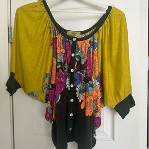 Multicolor Floral Women's Top